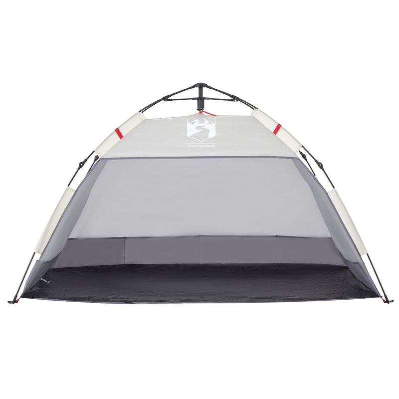 Sport si Outdoor - Camping - Corturi camping - Cort camping 4 persoane gri impermeabil setare rapida - Infinity.ro