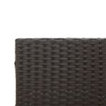 Casa si Gradina - Gradina si terasa - Mobilier exterior - Seturi mobila gradina - Canapea de gradina cu masa/perne, forma de L, poliratan negru - Infinity.ro