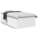 Casa si Gradina - Mobilier - Paturi si accesorii - Paturi - Cadru de pat, alb, 90x200 cm, lemn prelucrat - Infinity.ro