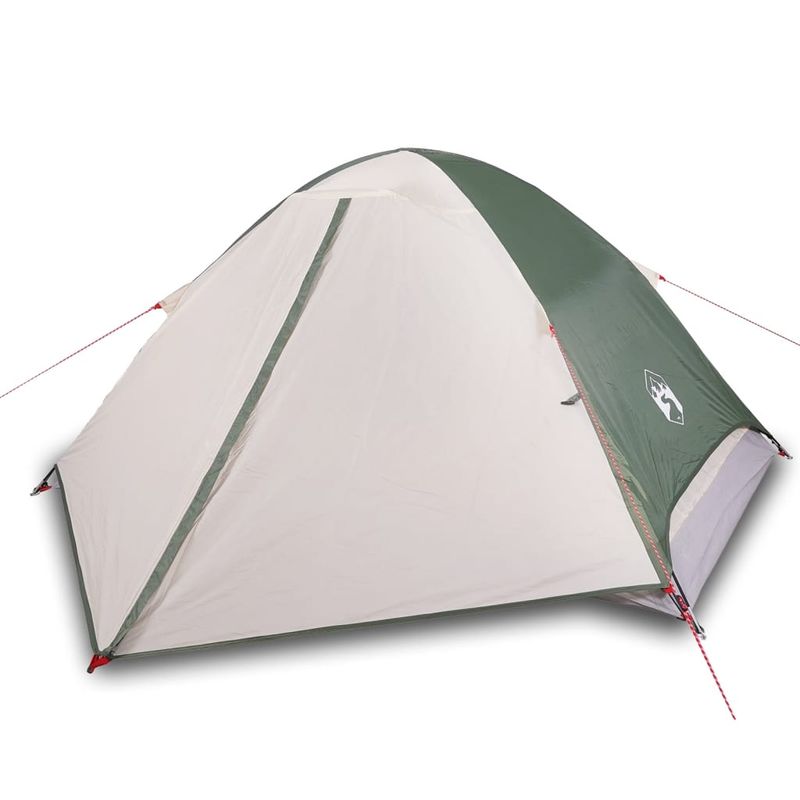 Sport si Outdoor - Camping - Corturi camping - Cort de camping cupola pentru 4 persoane, verde, impermeabil - Infinity.ro