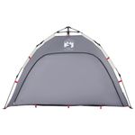 Sport si Outdoor - Camping - Corturi camping - Cort camping 4 persoane gri impermeabil setare rapida - Infinity.ro