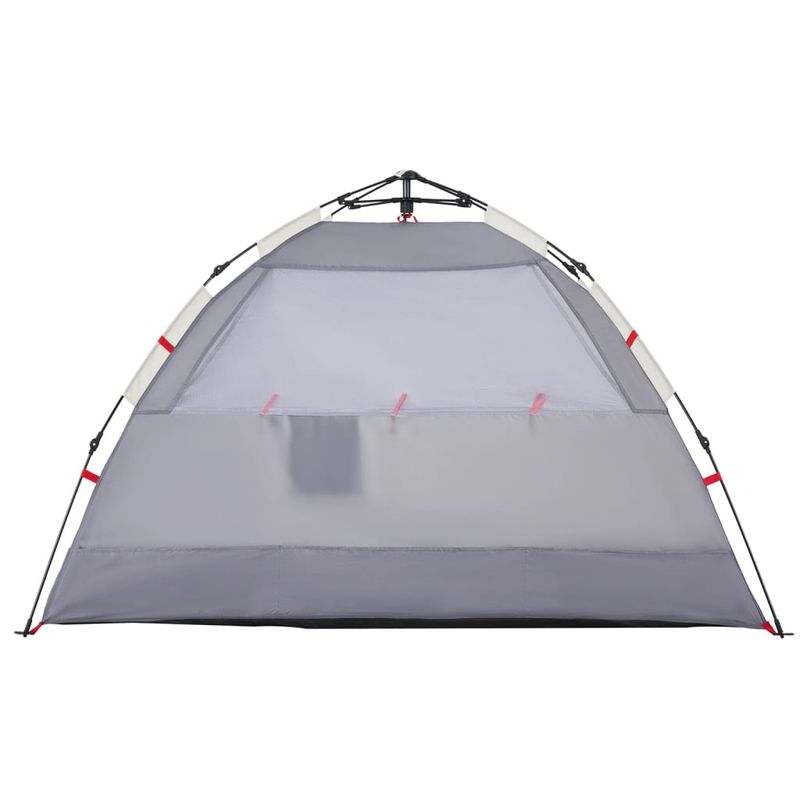 Sport si Outdoor - Camping - Corturi camping - Cort camping 4 persoane gri impermeabil setare rapida - Infinity.ro