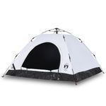 Sport si Outdoor - Camping - Corturi camping - Cort de camping 5 persoane, alb opac, setare rapida, tesatura - Infinity.ro