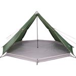 Sport si Outdoor - Camping - Corturi camping - Cort de familie Tipi pentru 8 persoane, verde, impermeabil - Infinity.ro