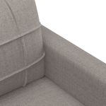 Casa si Gradina - Mobilier - Seturi de mobilier - Seturi living - Set de canapea cu perne, 4 piese, gri taupe, material textil - Infinity.ro