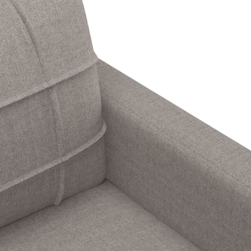 Casa si Gradina - Mobilier - Seturi de mobilier - Seturi living - Set de canapea cu perne, 4 piese, gri taupe, material textil - Infinity.ro