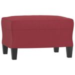 Casa si Gradina - Mobilier - Seturi de mobilier - Seturi living - Set de canapele cu perne, 4 piese, rosu vin, piele ecologica - Infinity.ro