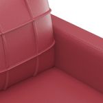 Casa si Gradina - Mobilier - Seturi de mobilier - Seturi living - Set de canapele cu perne, 4 piese, rosu vin, piele ecologica - Infinity.ro