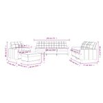 Casa si Gradina - Mobilier - Seturi de mobilier - Seturi living - Set de canapele cu perne, 4 piese, rosu vin, piele ecologica - Infinity.ro