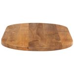 Casa si Gradina - Mobilier - Feronerie si accesorii mobila - Blat de masa oval, 80x40x3,8 cm, lemn masiv de mango - Infinity.ro