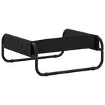 Petshop - Accesorii petshop - Culcusuri si custi - Culcusuri si saltele - Pat inaltat pentru caini, antracit, tesatura Oxford și otel, mărime 57x57x24 cm - Infinity.ro