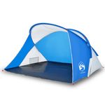 Sport si Outdoor - Camping - Corturi camping - Cort de plaja pop-up, albastru, rezistent la apa - Infinity.ro