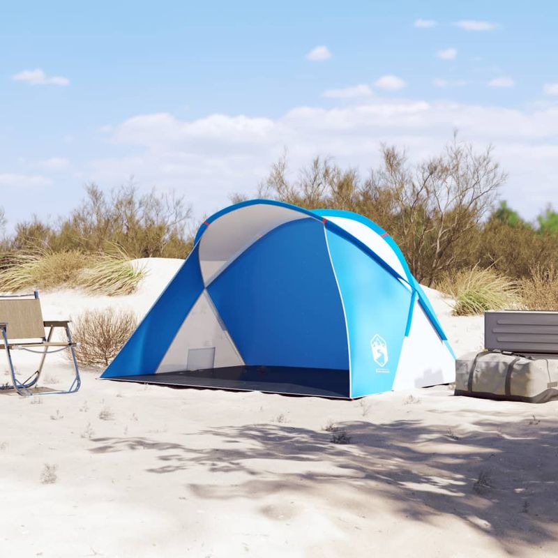 Sport si Outdoor - Camping - Corturi camping - Cort de plaja pop-up, albastru, rezistent la apa - Infinity.ro