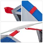 Sport si Outdoor - Camping - Corturi camping - Cort de plaja pop-up, albastru, rezistent la apa - Infinity.ro