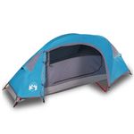 Sport si Outdoor - Camping - Corturi camping - Cort de camping cupola pentru 1 persoana, albastru, impermeabil - Infinity.ro
