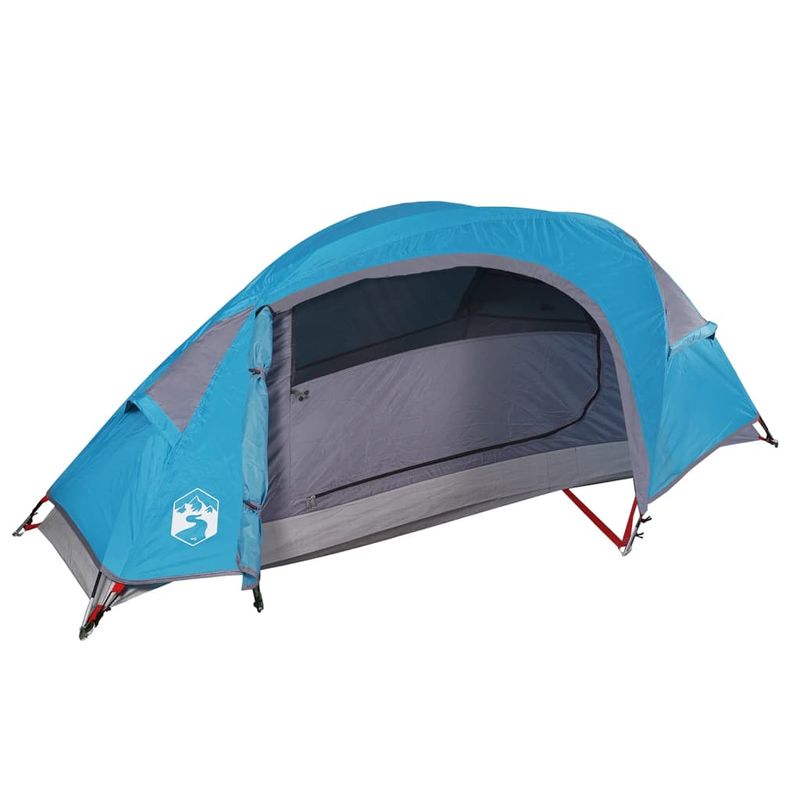 Sport si Outdoor - Camping - Corturi camping - Cort de camping cupola pentru 1 persoana, albastru, impermeabil - Infinity.ro