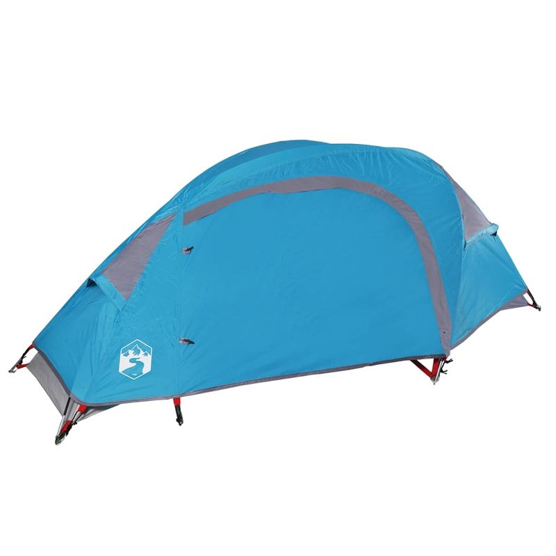 Sport si Outdoor - Camping - Corturi camping - Cort de camping cupola pentru 1 persoana, albastru, impermeabil - Infinity.ro