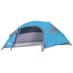 Sport si Outdoor - Camping - Corturi camping - Cort de camping cupola pentru 1 persoana, albastru, impermeabil - Infinity.ro