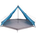 Sport si Outdoor - Camping - Corturi camping - Cort de familie Tipi pentru 8 persoane, albastru, impermeabil - Infinity.ro