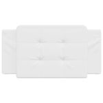 Casa si Gradina - Mobilier - Paturi si accesorii - Accesorii paturi - Tablie de pat Alb 120 cm Lemn compozit - Infinity.ro