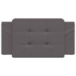 Casa si Gradina - Mobilier - Paturi si accesorii - Accesorii paturi - Tablie de pat Gri din beton 180 cm Lemn compozit - Infinity.ro