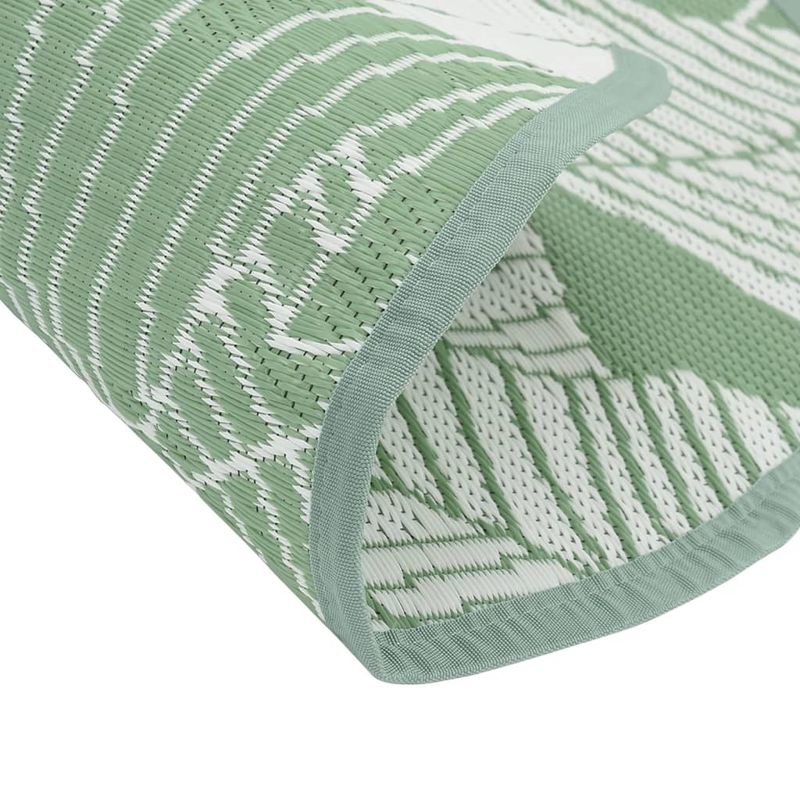 Casa si Gradina - Textile si covoare - Covoare - Covoare casa - Covor de exterior, frunză, diametru 120 cm, PP - Infinity.ro