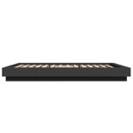 Casa si Gradina - Mobilier - Paturi si accesorii - Paturi - Cadru de pat, negru, 120x200 cm, lemn prelucrat - Infinity.ro