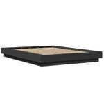 Casa si Gradina - Mobilier - Paturi si accesorii - Paturi - Cadru de pat, negru, 120x200 cm, lemn prelucrat - Infinity.ro