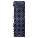 Sport si Outdoor - Camping - Saltele si accesorii pentru somn - Saltele camping - Saltea de camping gonflabila, cu perna integrata, gri - Infinity.ro