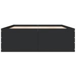 Casa si Gradina - Mobilier - Paturi si accesorii - Paturi - Cadru de pat, negru, 140x200 cm, lemn prelucrat - Infinity.ro