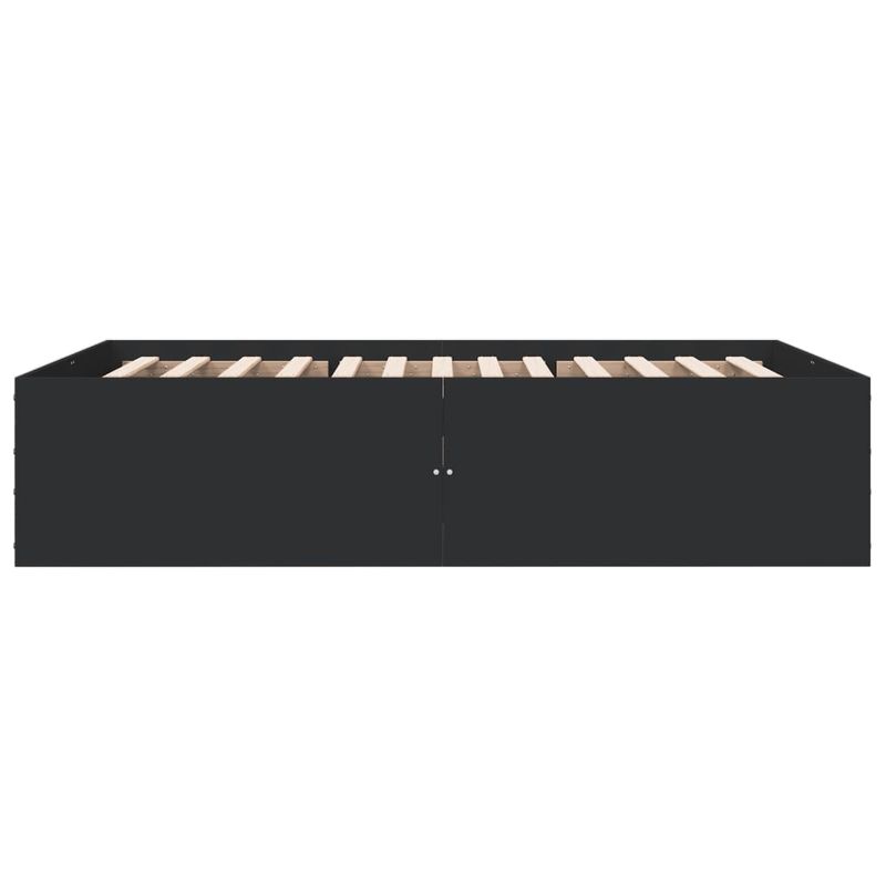 Casa si Gradina - Mobilier - Paturi si accesorii - Paturi - Cadru de pat, negru, 140x200 cm, lemn prelucrat - Infinity.ro