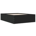 Casa si Gradina - Mobilier - Paturi si accesorii - Paturi - Cadru de pat, negru, 140x200 cm, lemn prelucrat - Infinity.ro