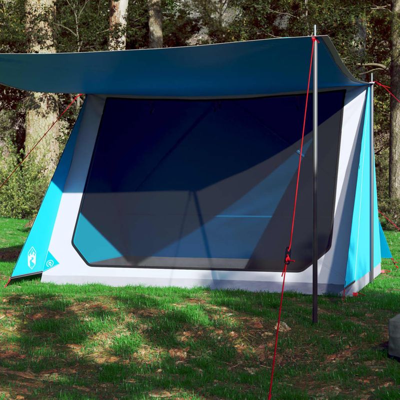Sport si Outdoor - Camping - Corturi camping - Cort camping pentru 2 persoane, albastru, impermeabil - Infinity.ro