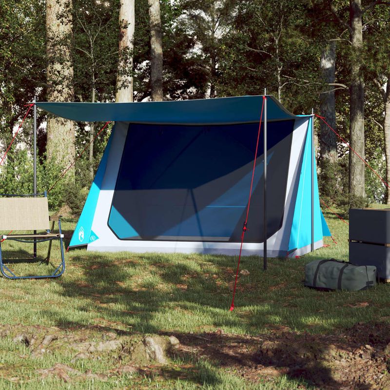 Sport si Outdoor - Camping - Corturi camping - Cort camping pentru 2 persoane, albastru, impermeabil - Infinity.ro