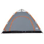 Sport si Outdoor - Camping - Corturi camping - Cort camping, 5 persoane, gri/oranj, setare rapida - Infinity.ro