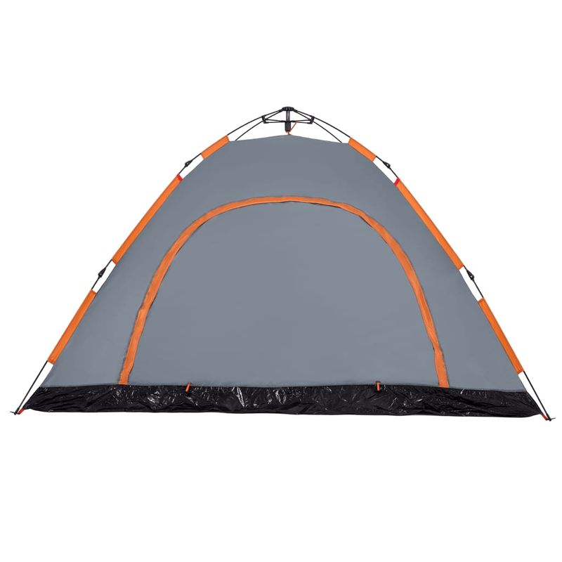Sport si Outdoor - Camping - Corturi camping - Cort camping, 5 persoane, gri/oranj, setare rapida - Infinity.ro