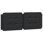 Casa si Gradina - Mobilier - Paturi si accesorii - Paturi - Cadru de pat cu lumini LED, negru, 140x200 cm, piele ecologica - Infinity.ro