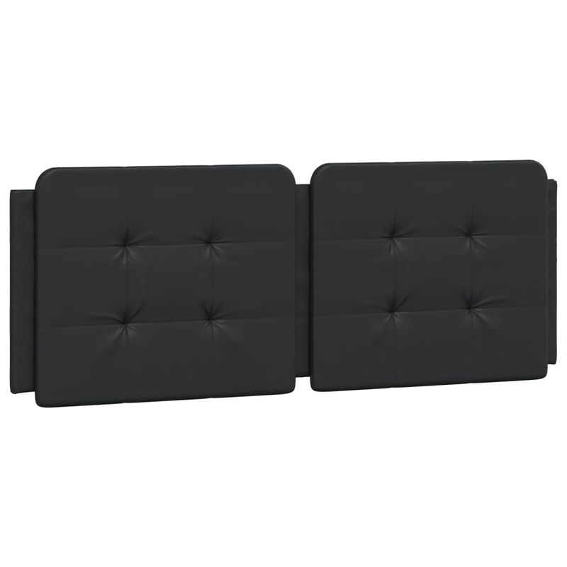 Casa si Gradina - Mobilier - Paturi si accesorii - Paturi - Cadru de pat cu lumini LED, negru, 140x200 cm, piele ecologica - Infinity.ro