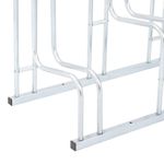 Sport si Outdoor - Ciclism - Accesorii pentru biciclete - Suporturi accesorii biciclete - Suport pentru 5 biciclete de sine statator, otel galvanizat, model suport înalt - Infinity.ro