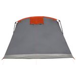 Sport si Outdoor - Camping - Corturi camping - Cort de familie tunel 8 persoane, gri/portocaliu, impermeabil - Infinity.ro