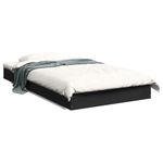 Casa si Gradina - Mobilier - Paturi si accesorii - Paturi - Cadru de pat, negru, 100x200 cm, lemn prelucrat - Infinity.ro