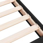 Casa si Gradina - Mobilier - Paturi si accesorii - Paturi - Cadru de pat, negru, 100x200 cm, lemn prelucrat - Infinity.ro