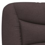 Casa si Gradina - Mobilier - Paturi si accesorii - Paturi - Pat cu saltea, maro inchis, 80x200 cm, material textil - Infinity.ro