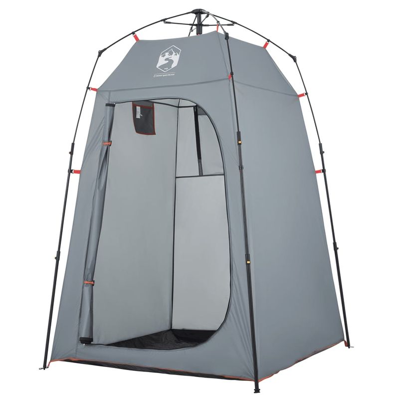Sport si Outdoor - Camping - Corturi camping - Cort de intimitate cu eliberare rapida, impermeabil, gri - Infinity.ro