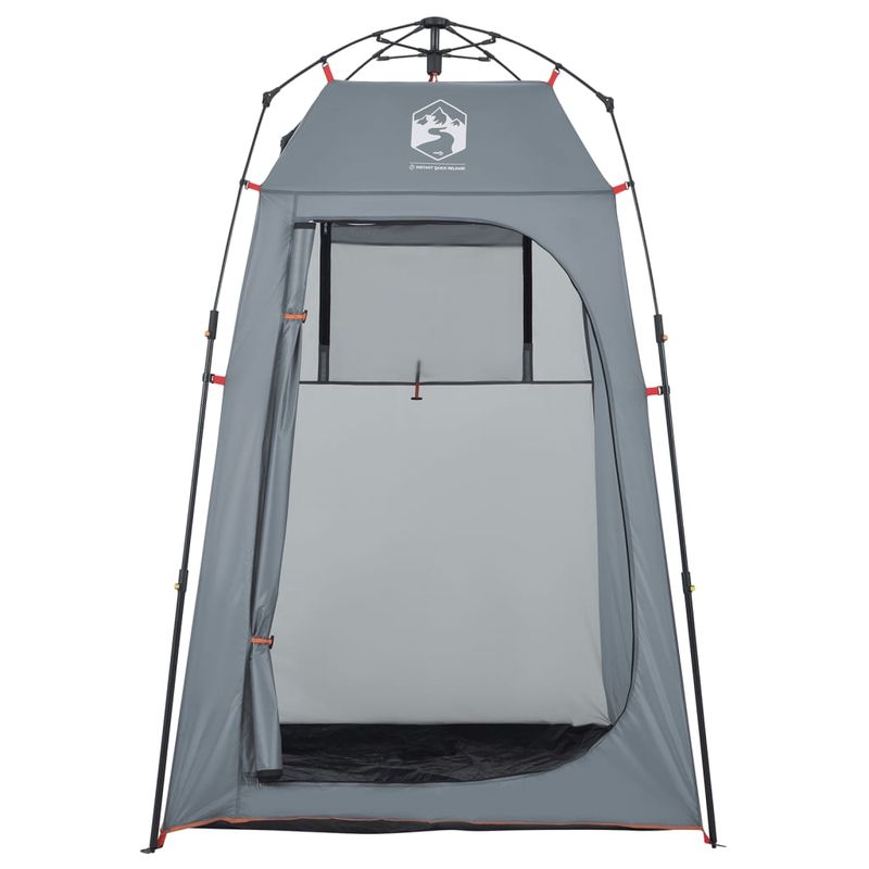 Sport si Outdoor - Camping - Corturi camping - Cort de intimitate cu eliberare rapida, impermeabil, gri - Infinity.ro