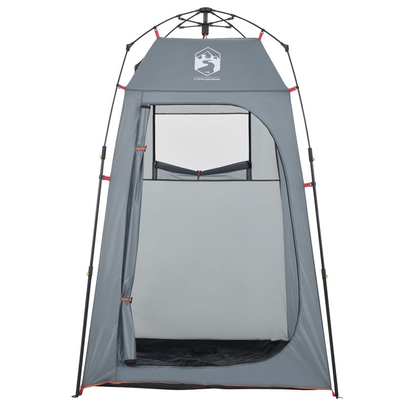 Sport si Outdoor - Camping - Corturi camping - Cort de intimitate cu eliberare rapida, impermeabil, gri - Infinity.ro