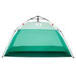 Sport si Outdoor - Camping - Corturi camping - Cort camping 4 persoane verde marin impermeabil setare rapida - Infinity.ro