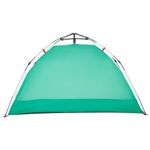Sport si Outdoor - Camping - Corturi camping - Cort camping 4 persoane verde marin impermeabil setare rapida - Infinity.ro