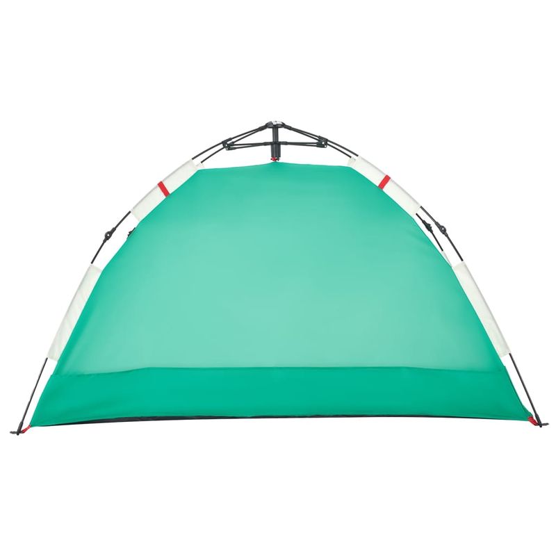 Sport si Outdoor - Camping - Corturi camping - Cort camping 4 persoane verde marin impermeabil setare rapida - Infinity.ro