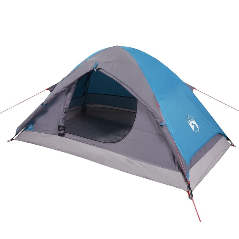 Sport si Outdoor - Camping - Corturi camping - Cort de camping cupola pentru 4 persoane, albastru, impermeabil - Infinity.ro